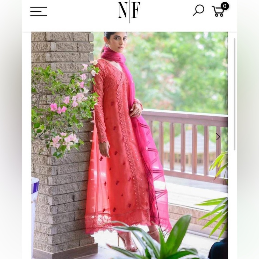 Nadia faruqe Pakistani designer